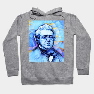 William Makepeace Thackeray Portrait | William Makepeace Thackeray Artwork | William Makepeace Painting 10 Hoodie